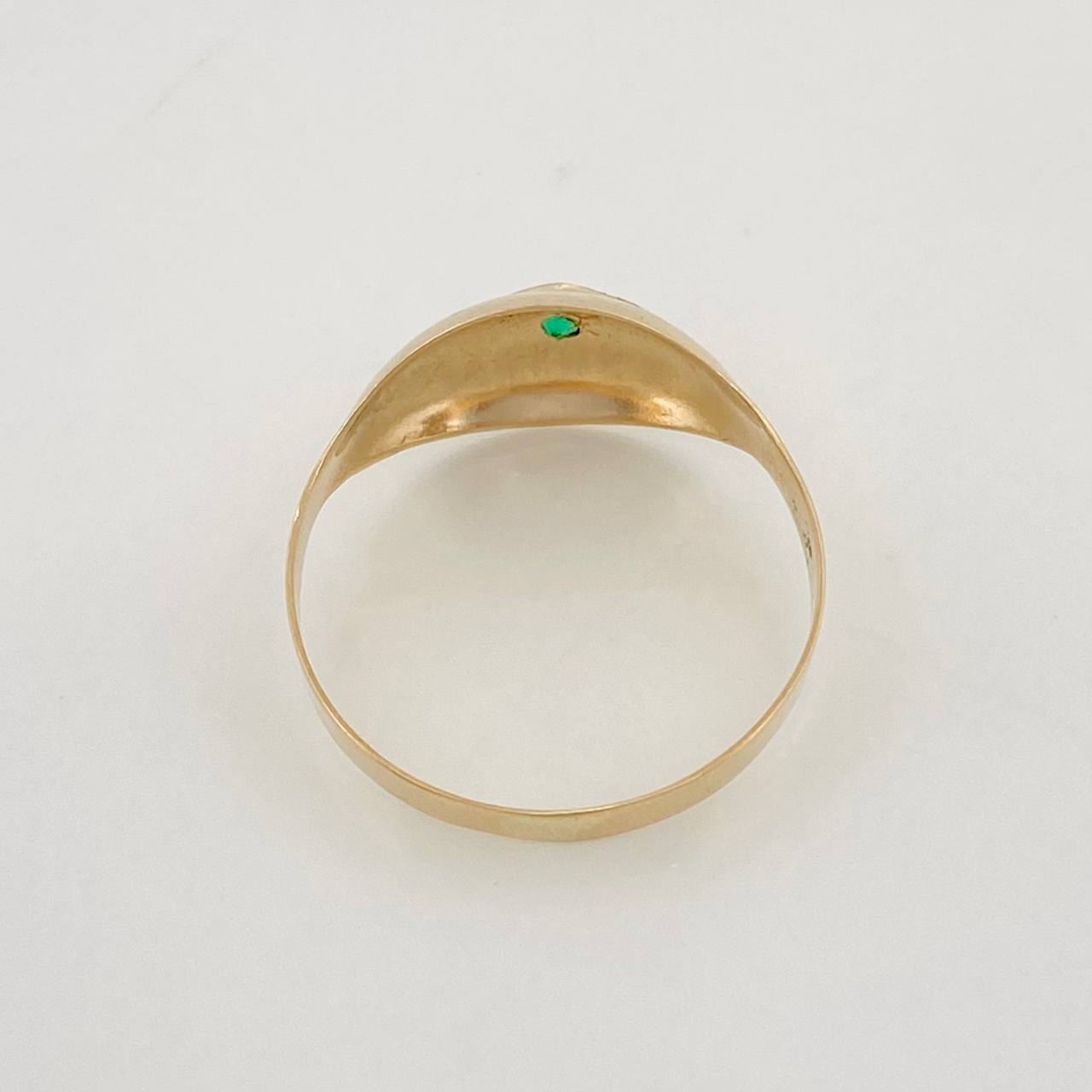 Anillo Ojo Imperial 1.25g / T6 1/2 Oro Amarillo 18K