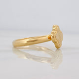 Anillo Trebol 1.05g / T7 1/4 Oro Amarillo 18K