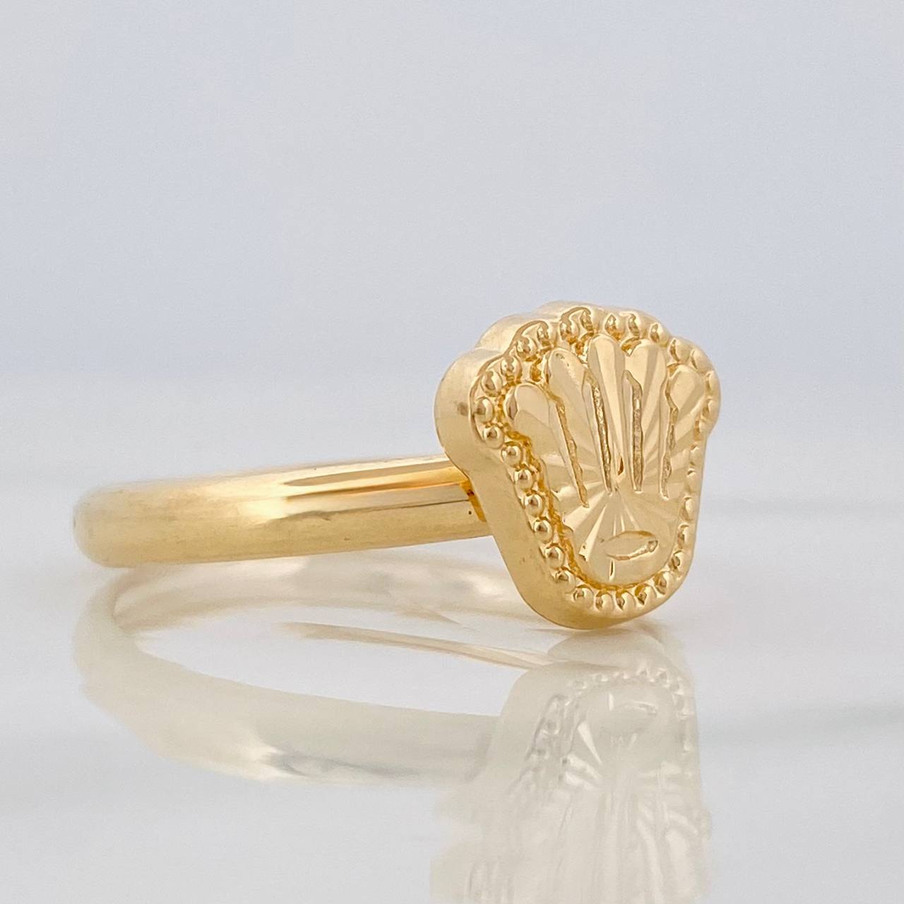 Anillo Corona 1.15g / T8 1/2 Oro Amarillo 18K
