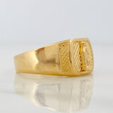 Anillo Virgen de Guadalupe 4.45g / T9 1/4 Oro Amarillo 18K