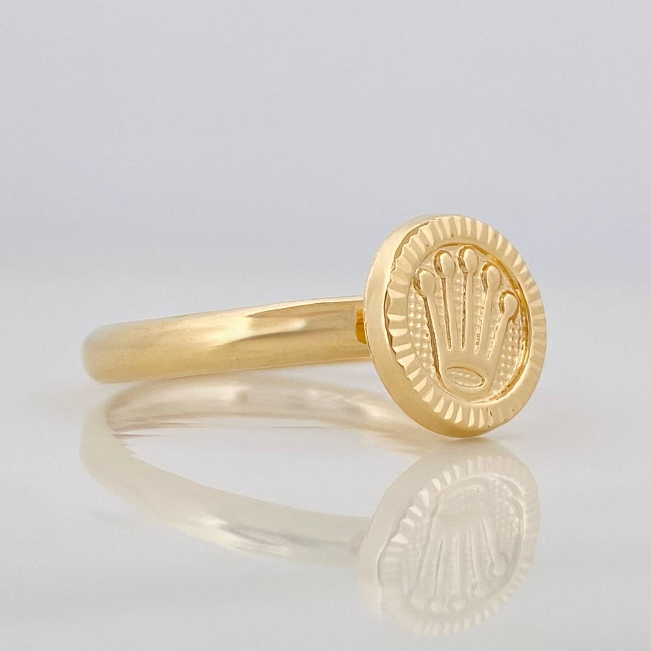 Anillo Corona 1.1g / T8 1/2 Oro Amarillo 18K