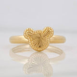 Anillo Raton 1.05g / T8 Oro Amarillo 18K