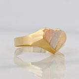 Anillo Corazon 1.6g / T8 1/2 Tres Oros 18K
