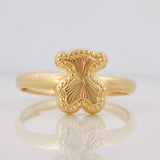 Anillo Ts 1.2g / T9 Oro Amarillo 18K