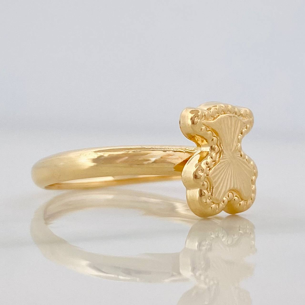 Anillo Ts 1.2g / T9 Oro Amarillo 18K