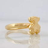 Anillo Ts 1.2g / T9 Oro Amarillo 18K