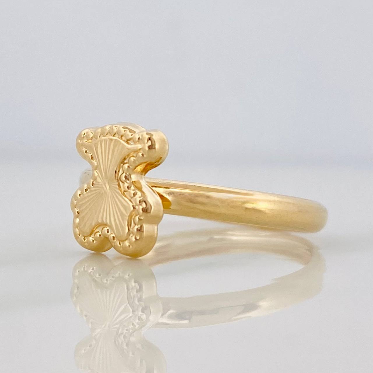 Anillo Ts 1.2g / T9 Oro Amarillo 18K