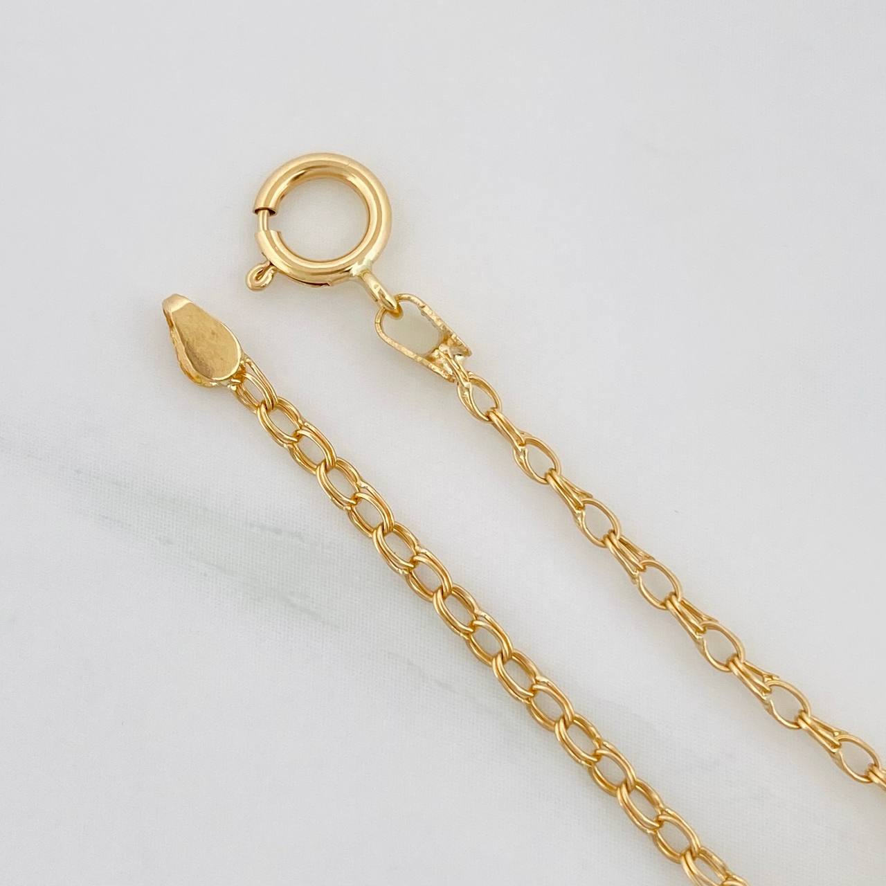 Pulso Rolo Trebol 4.2g / 18.05cm / 1.54mm Oro Amarillo 18K