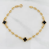 Pulso GC Trebol 3.55g / 18cm / 3.5mm Oro Amarillo 18K