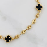 Pulso GC Trebol 3.5g / 18.05cm / 3.54mm Oro Amarillo 18K