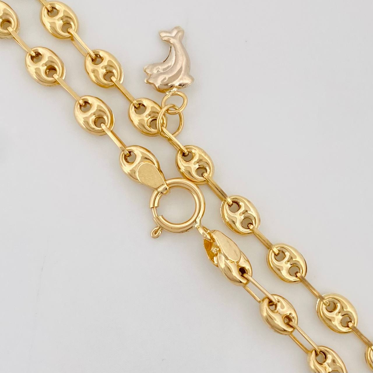 Tobillera GC 3.8g / 25cm / 3.52mm Tres Oros 18K