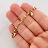 Tobillera GC 3.8g / 25cm / 3.52mm Tres Oros 18K