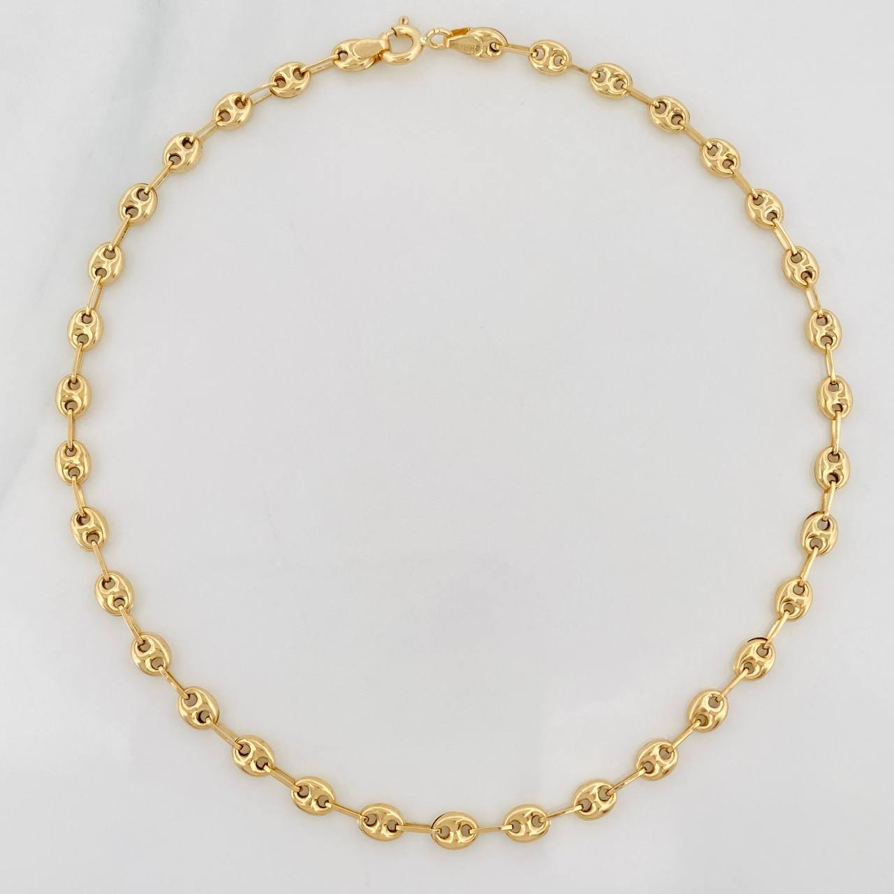 Tobillera GC 2.85g / 25cm / 3.56mm Oro Amarillo 18K