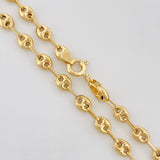 Tobillera GC 2.85g / 25cm / 3.56mm Oro Amarillo 18K