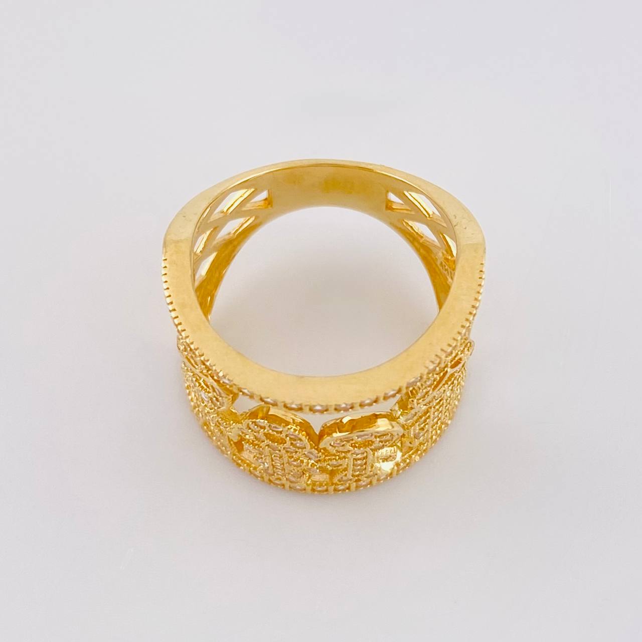 Anillo Familia 6.6g / T5 3/4 Oro Amarillo 18K