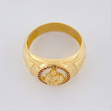 Anillo Virgen del Carmen 7.1g / T10 1/2 Oro Amarillo 18K