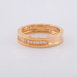 Anillo Bv 4.55g / T9 3/4 Oro Rosa 18K