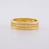 Anillo Bv 3.85g / T7 1/4 Oro Amarillo 18K