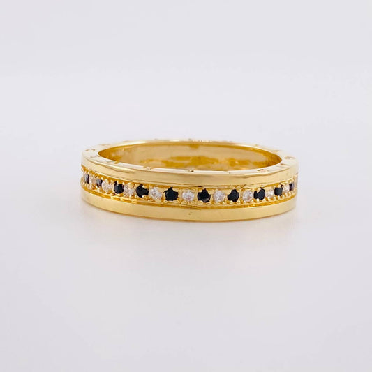 Anillo Bv 4.6g / T10 1/2 Oro Amarillo 18K