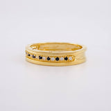 Anillo Bv 4.6g / T10 1/2 Oro Amarillo 18K
