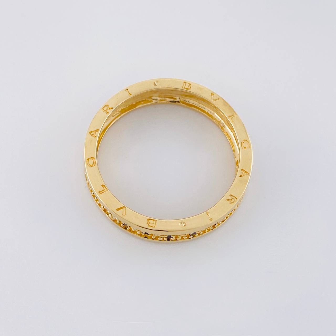 Anillo Bv 4.6g / T10 1/2 Oro Amarillo 18K