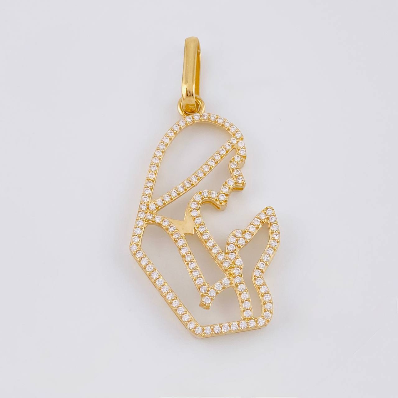 Dije Virgen Maria 6.75g / 5.5cm Oro Amarillo 18K