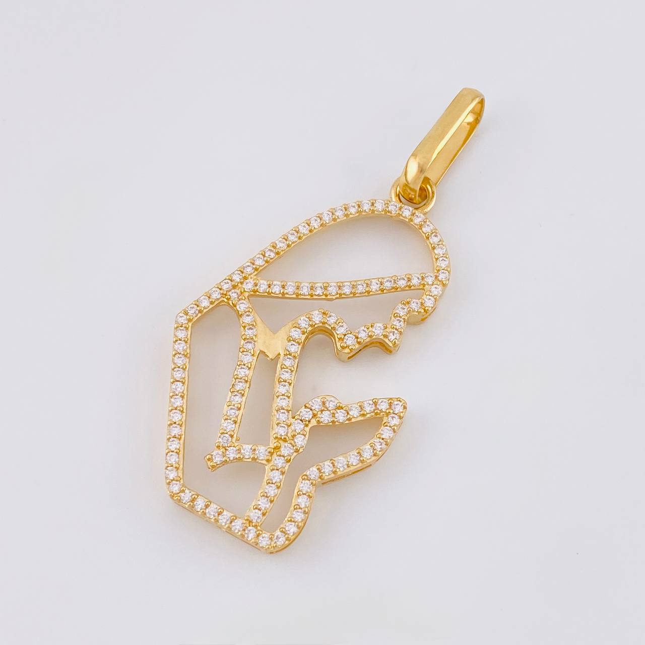 Dije Virgen Maria 6.75g / 5.5cm Oro Amarillo 18K