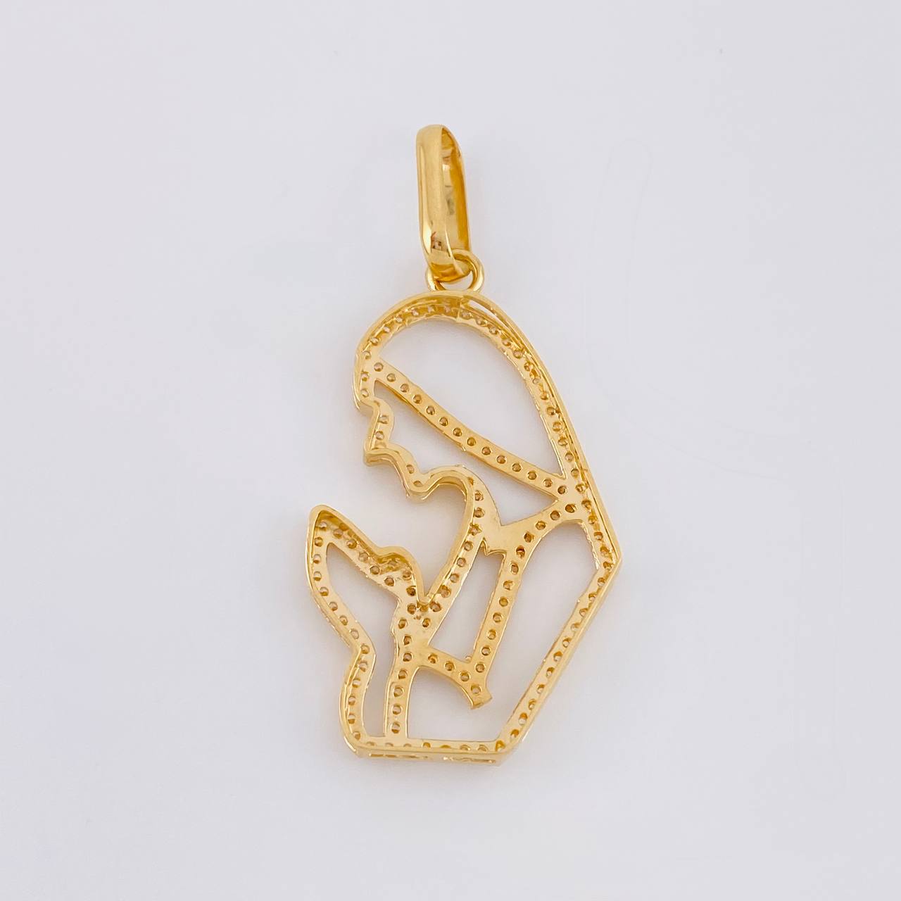 Dije Virgen Maria 6.75g / 5.5cm Oro Amarillo 18K