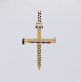Dije Cruz Clavo 6.9g / 5.8cm Oro Amarillo 18K