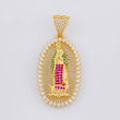 Dije Virgen de Guadalupe 7.8g / 4.4cm Oro Amarillo 18K
