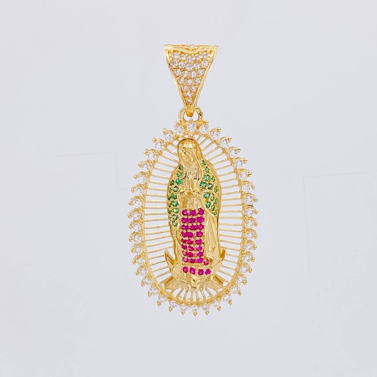 Dije Virgen de Guadalupe 7.8g / 4.4cm Oro Amarillo 18K