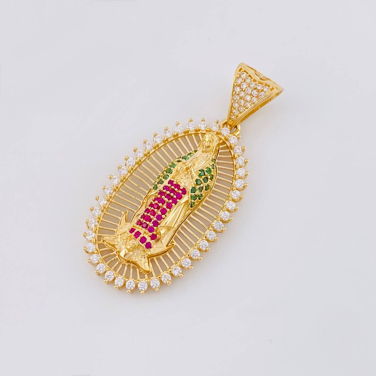 Dije Virgen de Guadalupe 7.8g / 4.4cm Oro Amarillo 18K