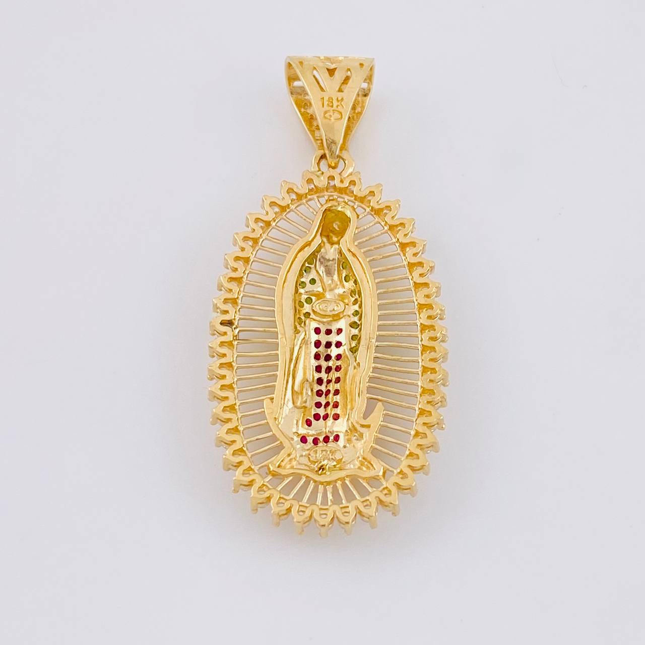 Dije Virgen de Guadalupe 7.8g / 4.4cm Oro Amarillo 18K