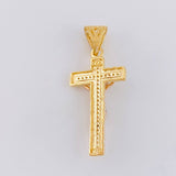 Dije Cruz Cristo 3.95g / 3.8cm Tres Oros 18K