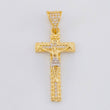 Dije Cruz Cristo 3.95g / 3.8cm Oro Amarillo 18K