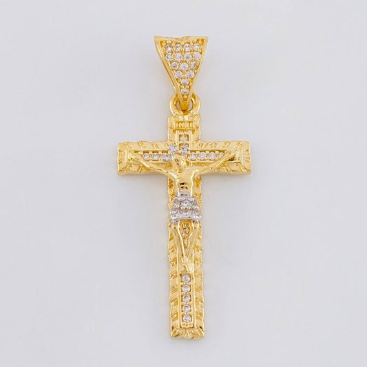 Dije Cruz Cristo 3.95g / 3.8cm Oro Amarillo 18K