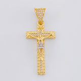 Dije Cruz Cristo 3.95g / 3.8cm Oro Amarillo 18K