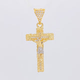 Dije Cruz Cristo 3.95g / 3.8cm Oro Amarillo 18K