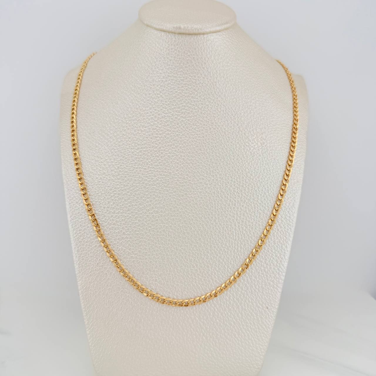 Cadena Cubana 5.25gr / 71.5cm / 2.9mm Oro Amarillo +1 18K &