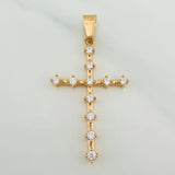 Dije Cruz 2.45gr / 4cm / Oro Amarillo 18K