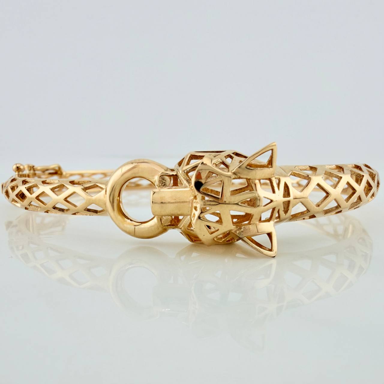 Pulso Pantera 15.5gr / 18cm / 4.6mm Oro Amarillo Nac.Esp. 18K %