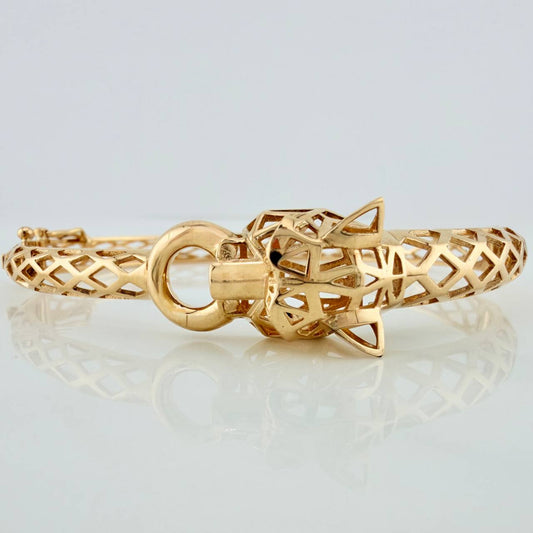 Pulso Pantera 15.5gr / 18cm / 4.6mm Oro Amarillo Nac.Esp. 18K %