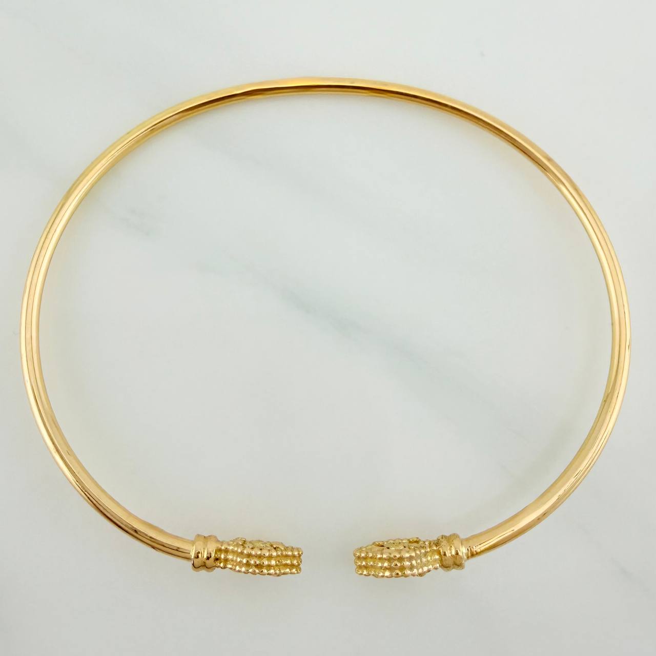 Pulso Trebol 3.35gr / 17cm / 2mm Oro Amarillo Nac.Esp. 18K &