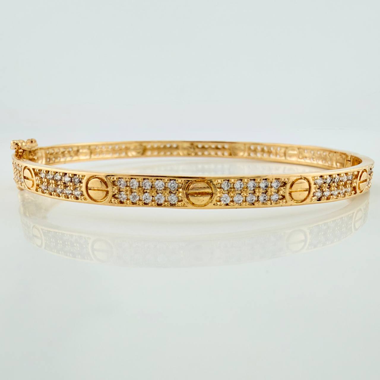 Pulso Tornillo 13.9gr / 17cm / 4.3mm Oro Amarillo 18K