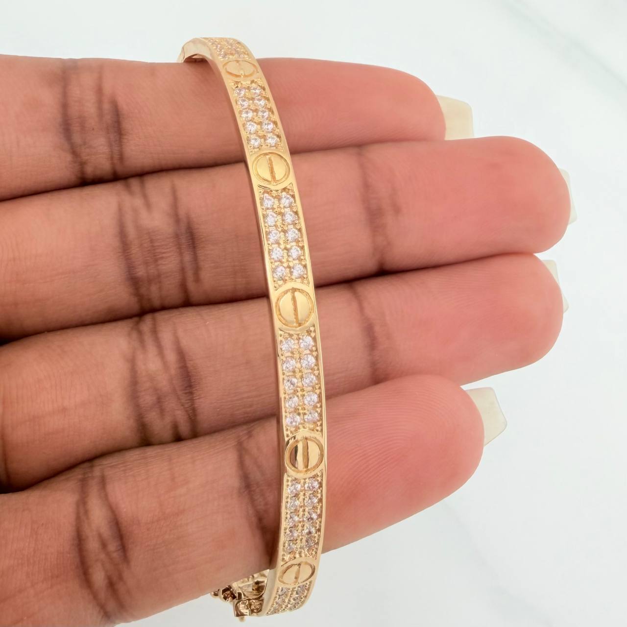 Pulso Tornillo 13.9gr / 17cm / 4.3mm Oro Amarillo 18K