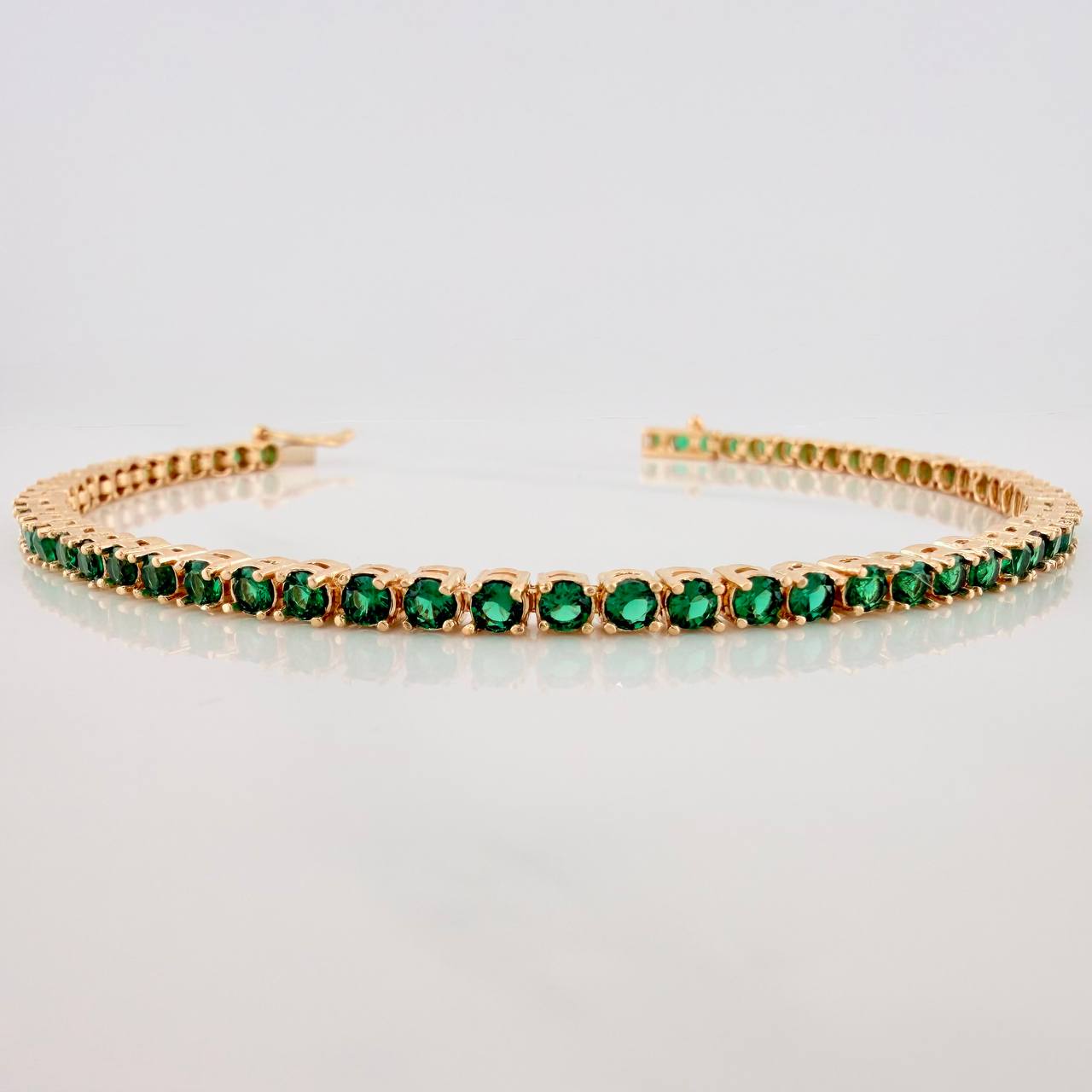 Pulso Tennis 10.8gr / 19.5cm / 2.8mm Oro Amarillo 18K
