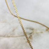 Cadena China 4.05gr / 50cm / 1.8mm Oro Amarillo +0