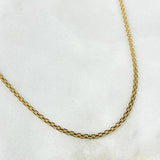 Cadena China 4.05gr / 50cm / 1.8mm Oro Amarillo +0