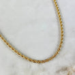 Cadena Lazo 5.1gr / 50cm / 3.3mm Oro Amarillo +3Ⴃ