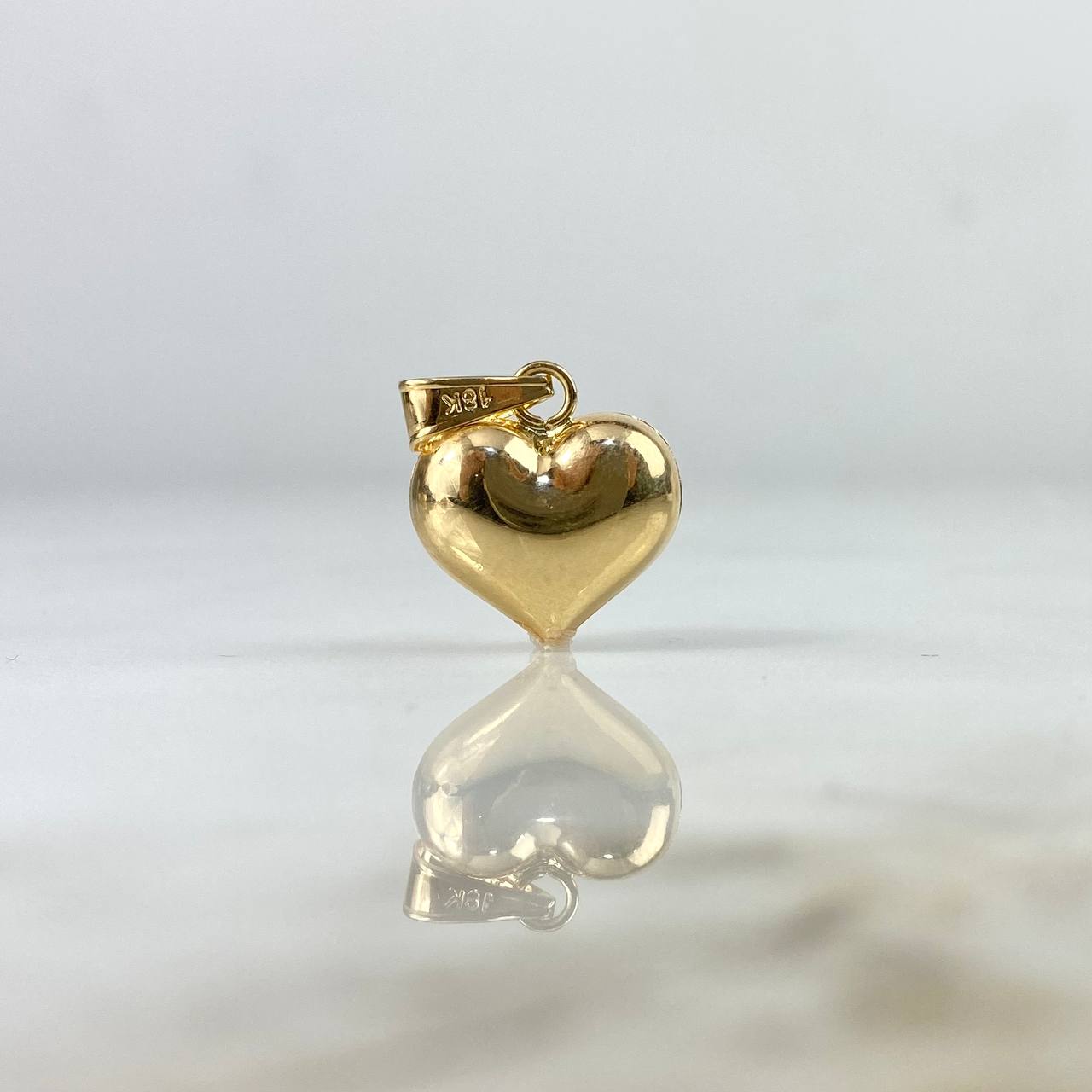 Dije Corazon 1gr / 2.1cm Troquelado Oro Amarillo